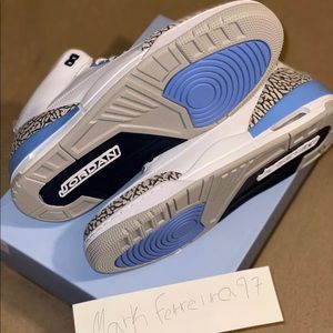 Jordan 3 Retro UNC (2020)
